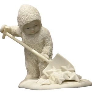 VTG Dept. 56 Snowbabies "So Much Work To Do" Item #68737 Org box Christmas EUC